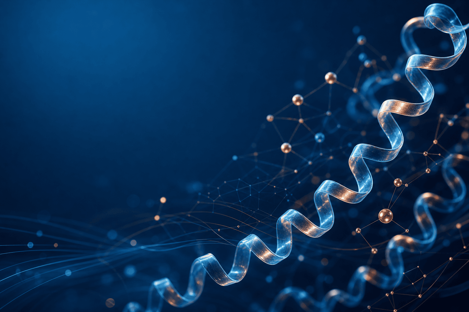 Peptide research and molecular network visualization