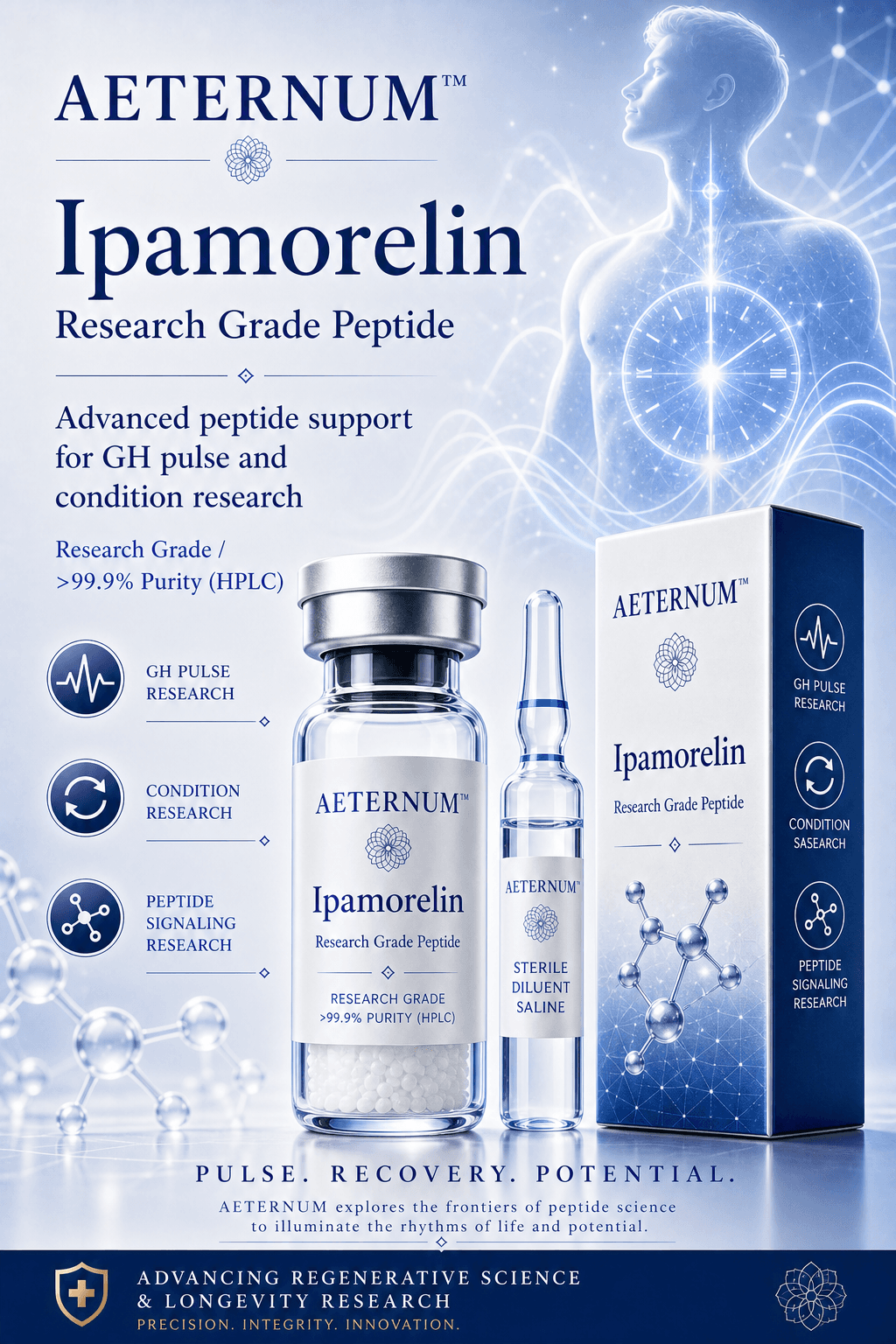 Ipamorelin – Gentle GH Releasing Peptide | Muscle · Fat Loss · No Cortisol Impact 2