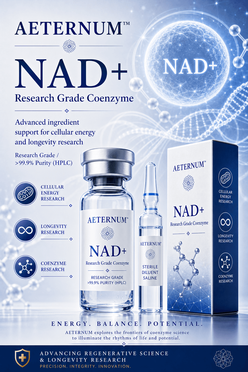 NAD+ Longevity Factor | Cellular Energy · Anti-Aging 2
